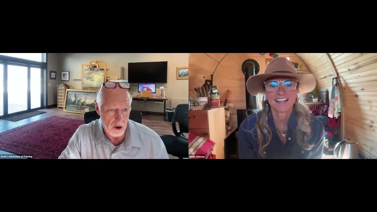 Artist Scott Christensen and Author Shelli Johnson talk about their process