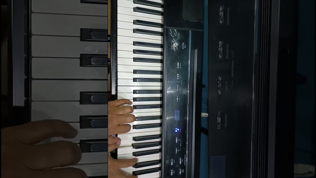 Como hacer el introd. de piano del tema - No hay nadie mas.