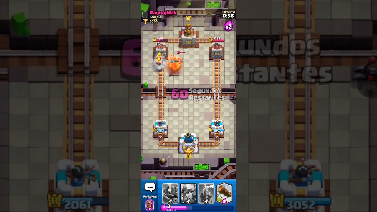 Humilhei o cara do Clash Royale L