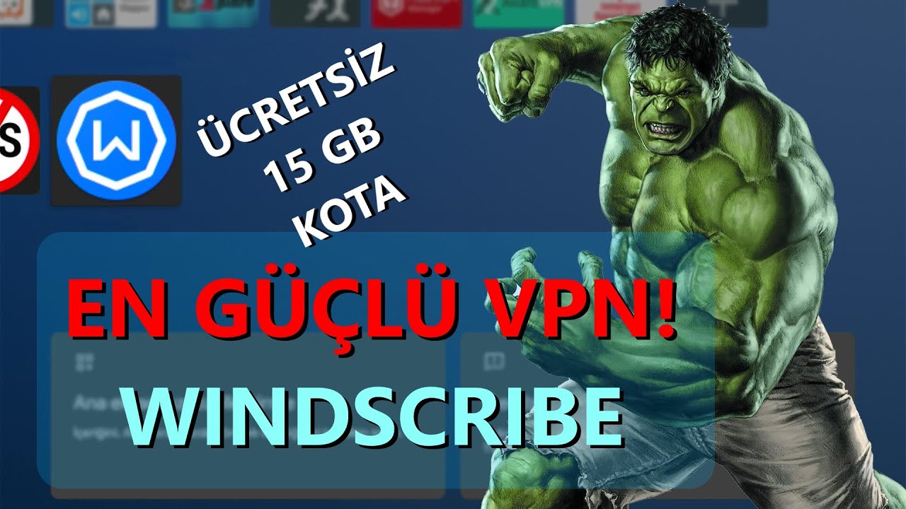 EN HIZLI VPN OLABİLİR! WINDSCRIBE VPN İLE YASAKLARDAN KURTULUYORUZ ✊