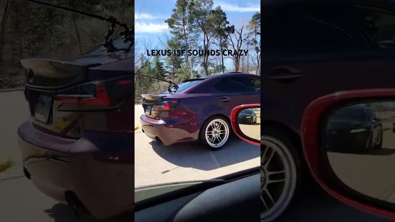 Lexus ISF sound #lexusisf #isf #gsf #lexusfsport #jdm #BBS #V8 #RCF #Bmw #Hellcat #Amg  #Audi #fyp