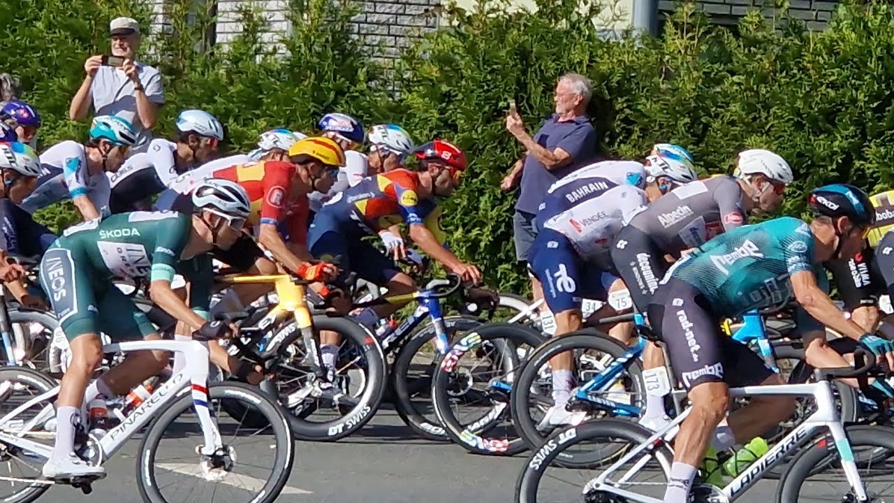 Deutschland Tour Radrennen 2025 Bielefeld Vilsendorf 
