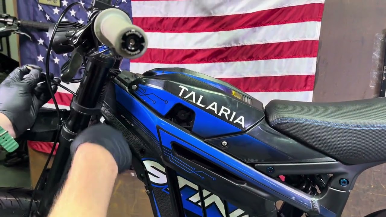 HOW TO ROUTE REAR BRAKE HOSE ON TALARIA