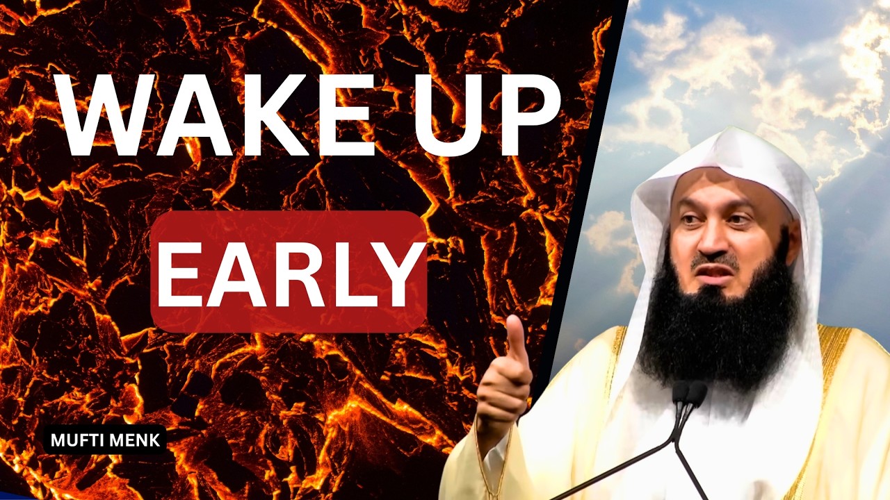 Don’t Sleep After Fajr — The Secret of Morning Barakah | Mufti Menk
