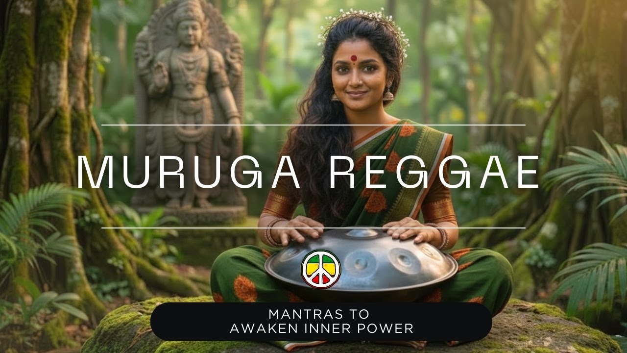 Awaken Inner Power with Lord Muruga Mantras | Reggae Handpan Meditation