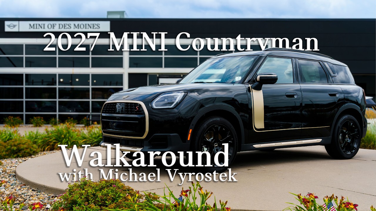 Michael shows off the 2027 MINI Countryman