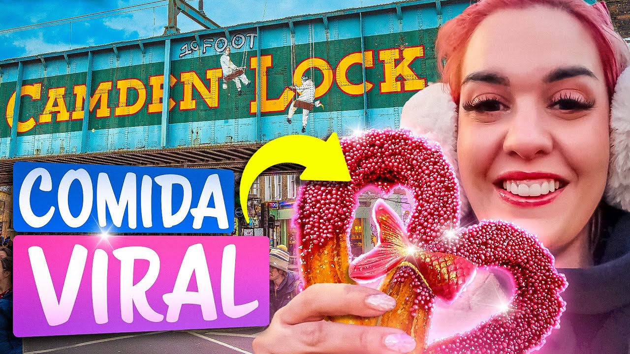 Probando la COMIDA MÁS RARA y VIRAL de CAMDEN