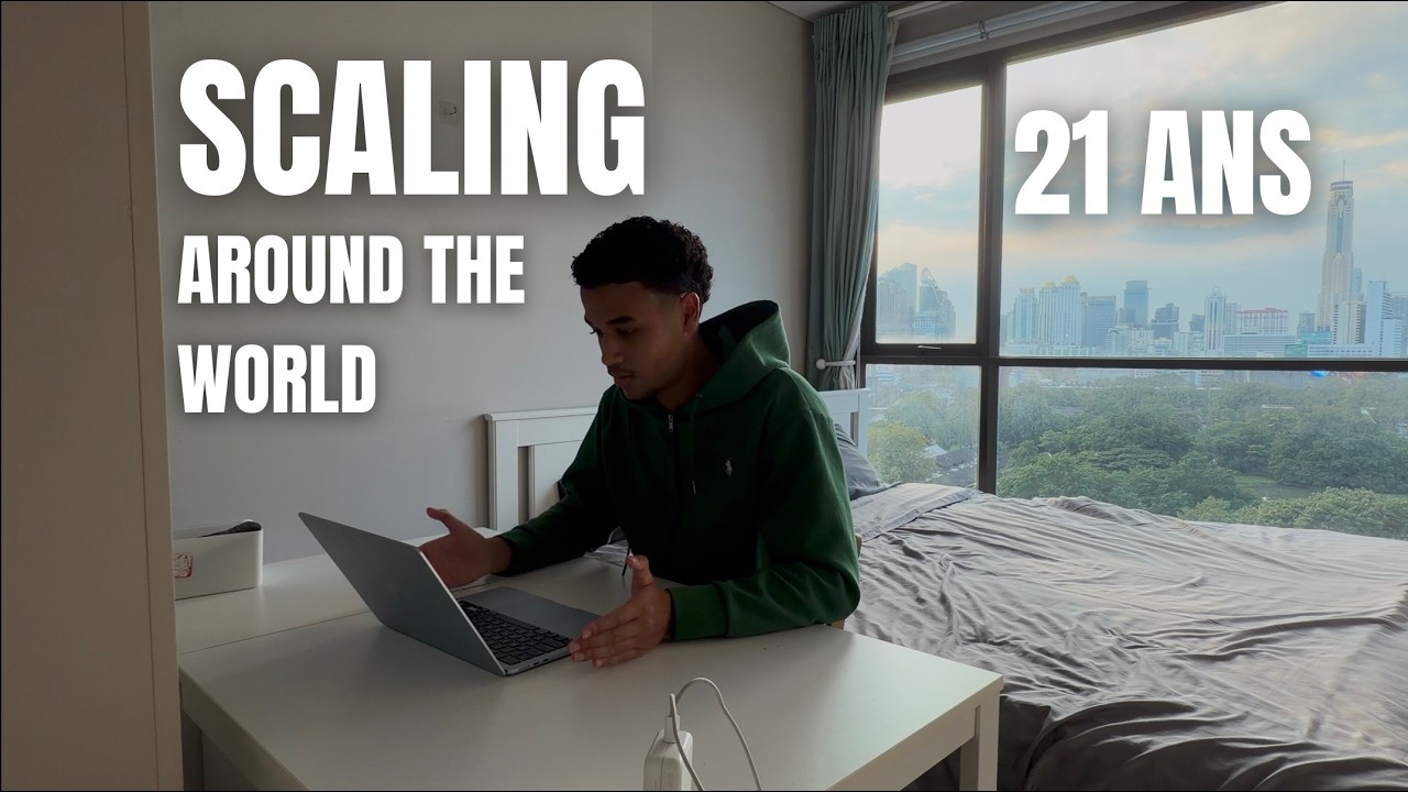 Un entrepreneur de 21 ans qui scale son business à travers le monde