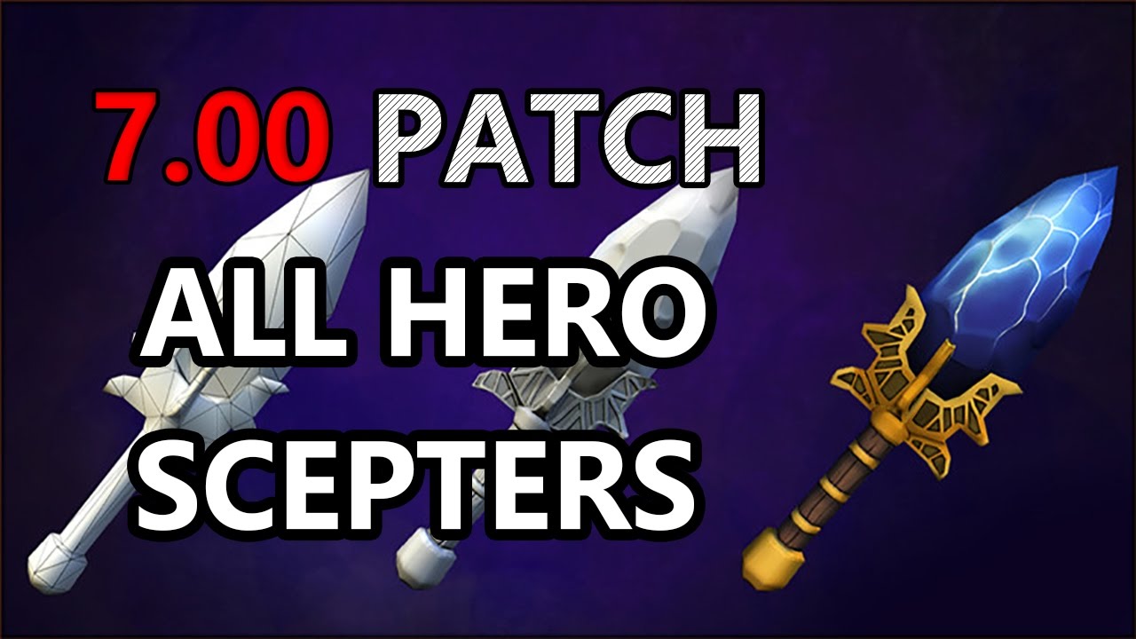 Dota 2 NEW Aghanim's scepter - ALL HEROES !!!