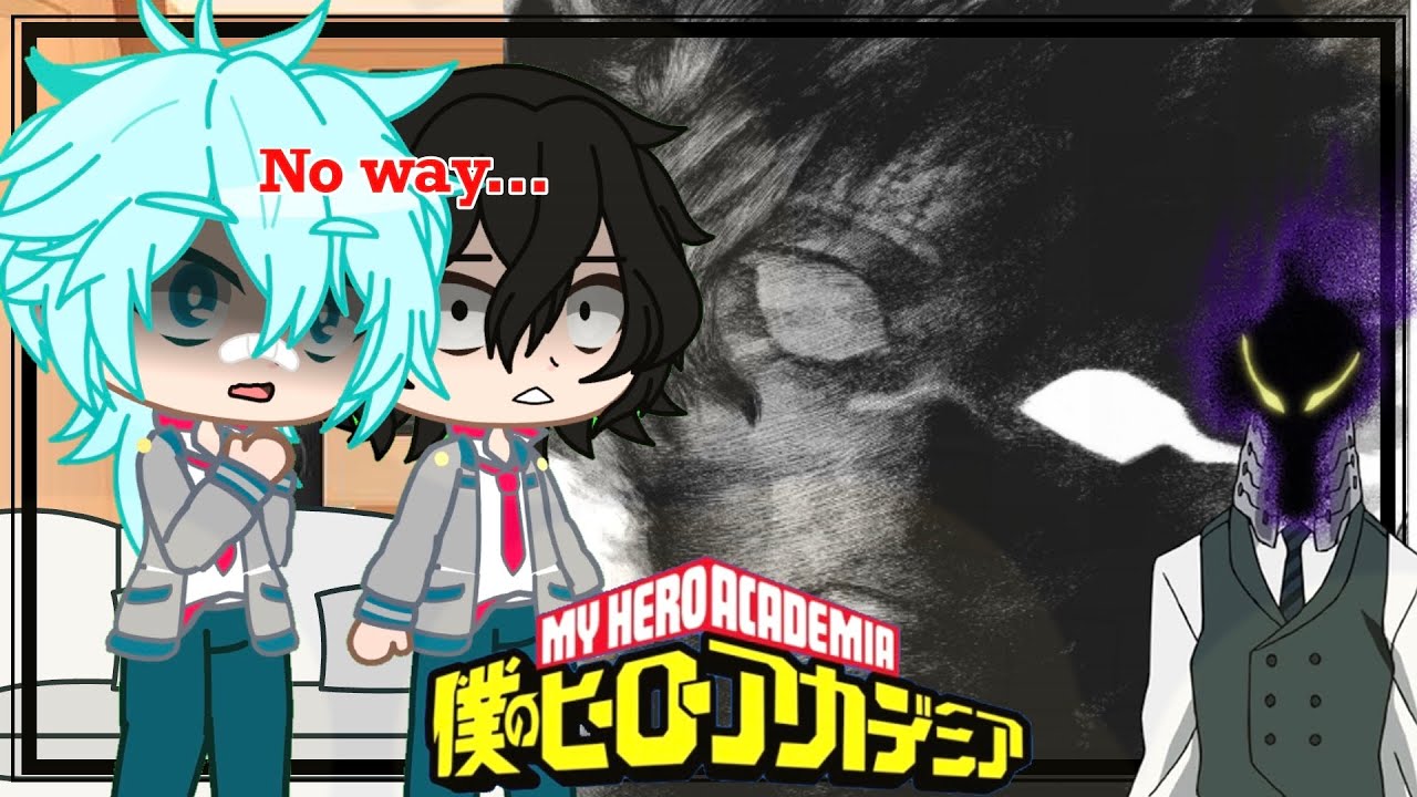 Past Pro Heroes React to Villains Backstories |bnha/mha| Ft. Kurogiri | Part 4 | 2x Speed |