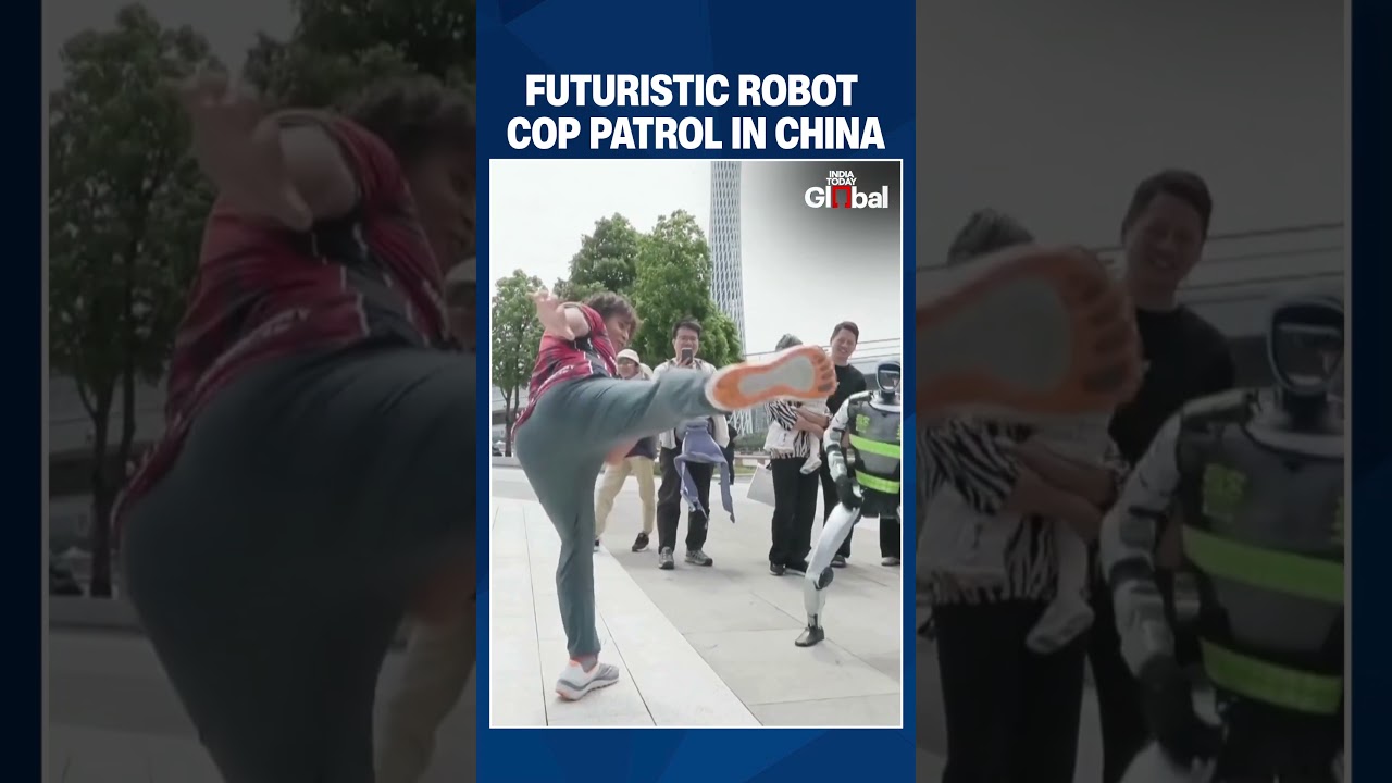 China Unveils Robot Police, Drones and Smart Patrol Tech in Futuristic Security Push