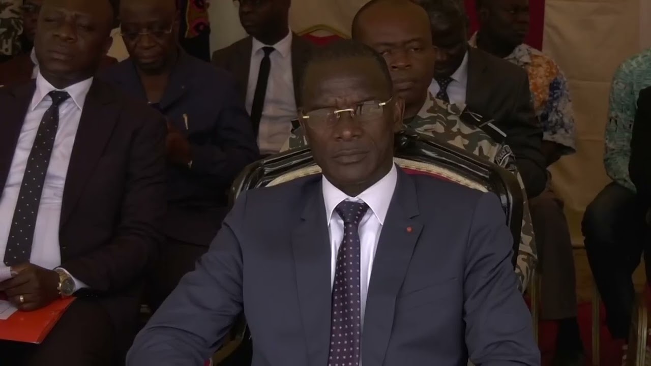 Inauguration du nouveau commissariat de police de Di&eacute;gon&eacute;fla