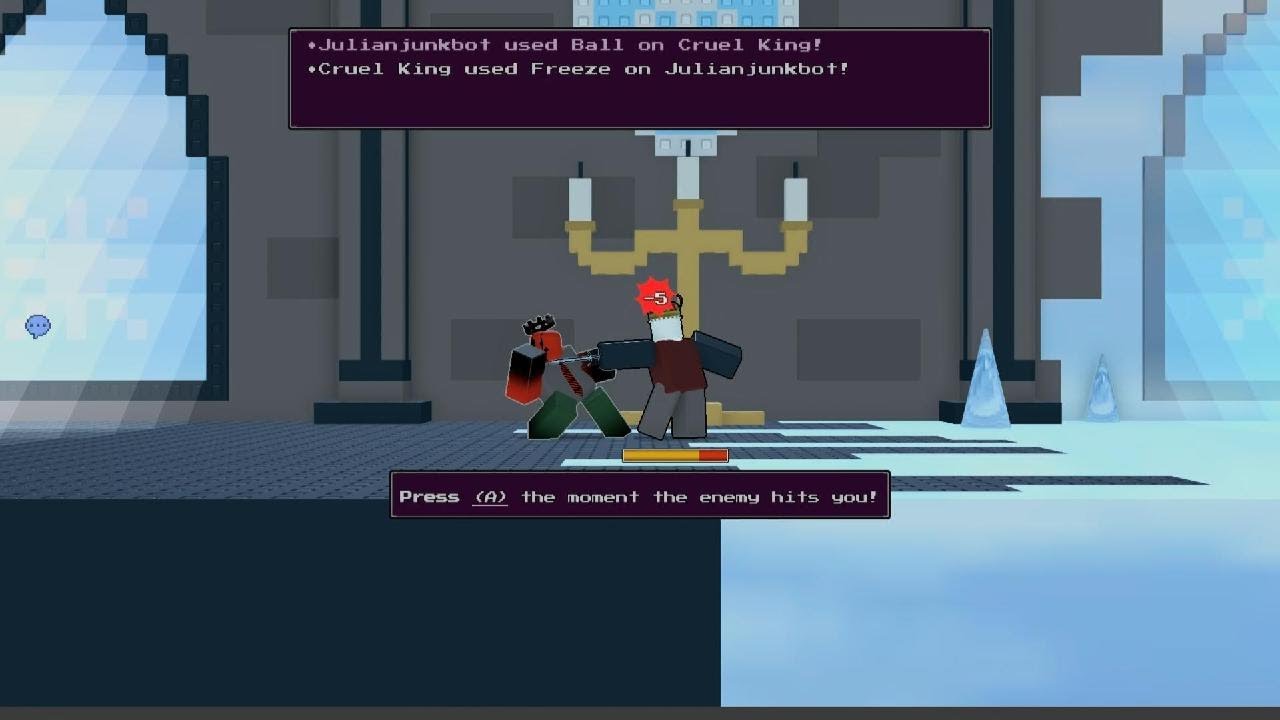 King fight in Block Tales