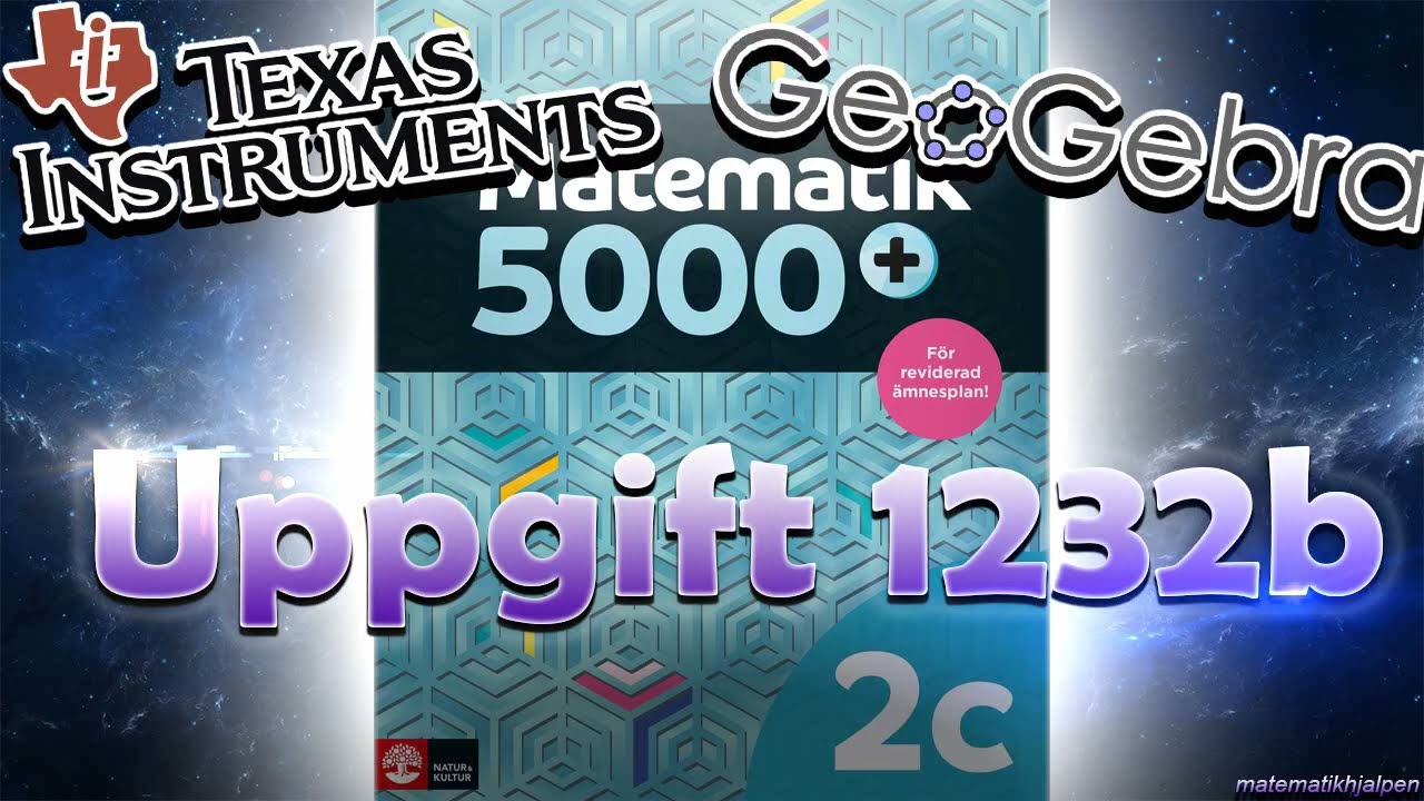 Matematik 5000+ 2c | Uppgift 1232b