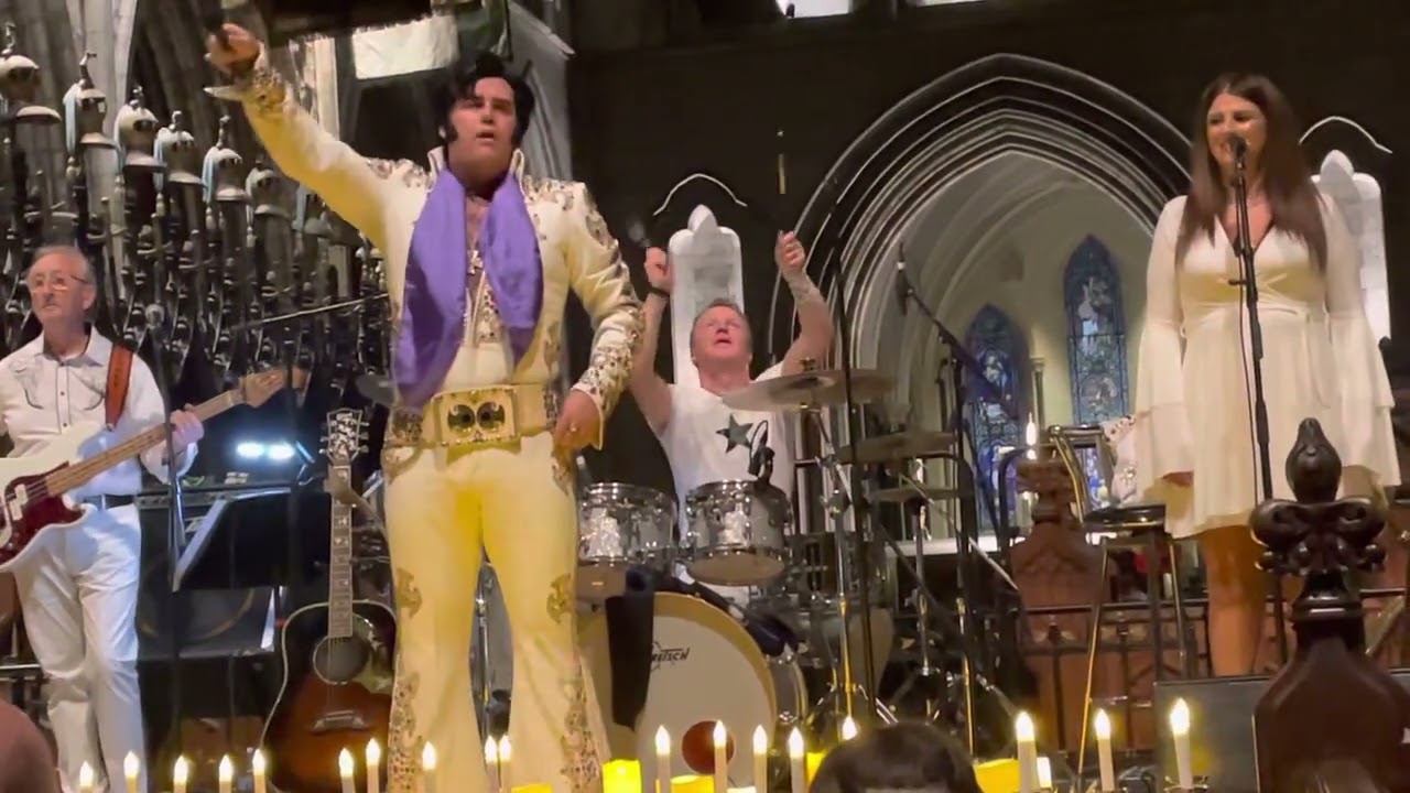 Ciaran Houlihan-Suspicious Minds-Elvis Tribute-St Patrick’s Cathedral 01/09/22