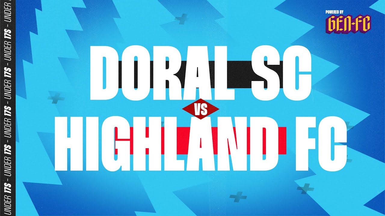 DORAL SC 2009 ECNL vs Highland FC ECNL B09