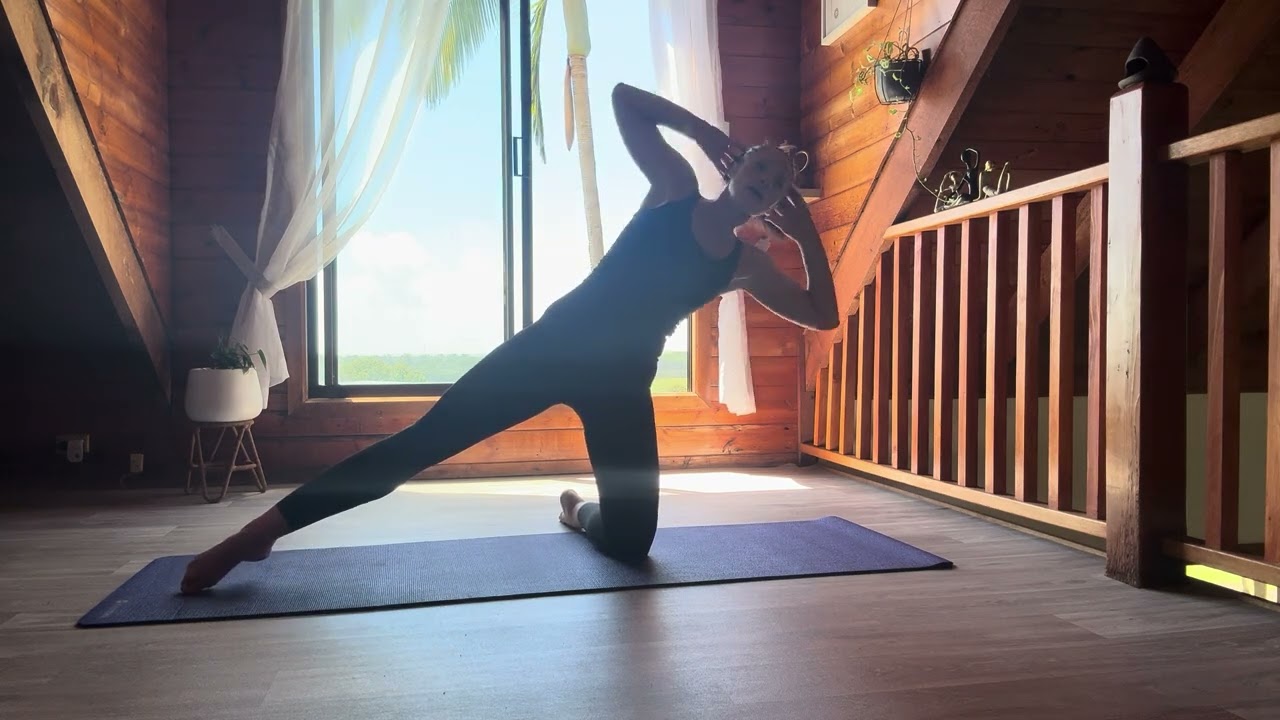 Week 2 of the March Pilates challenge for the cancer council with Leah at Balance Vibe. 