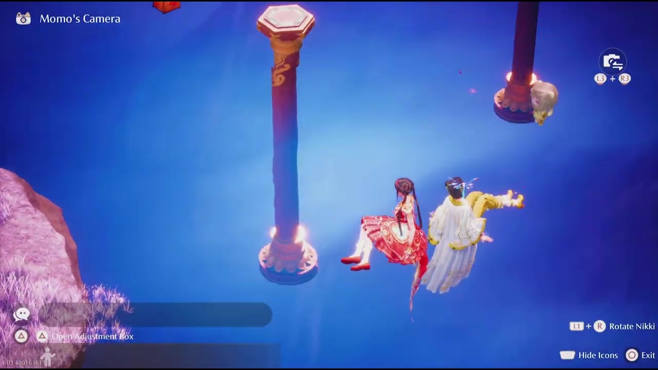 Infinity Nikki_playing with my friend KARUIZAWA in Wanxiang Realm