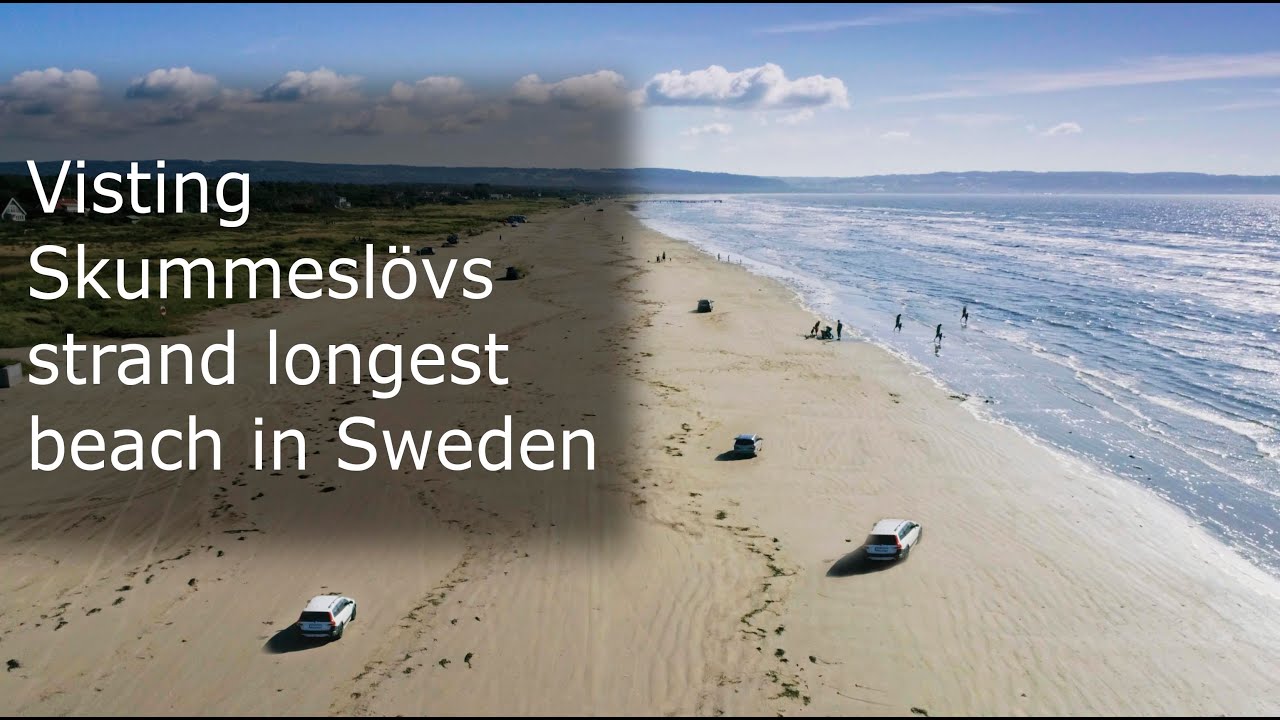 Places to visit in Sweden: Skummeslövsstrand