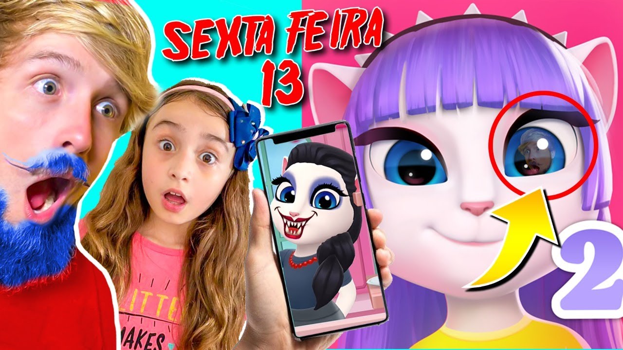 JOGUEI ANGELA 2 na SEXTA FEIRA 13 com MINHA FILHA e ISSO ACONTECEU... ‹ Pai Também Joga 2.0 ›
