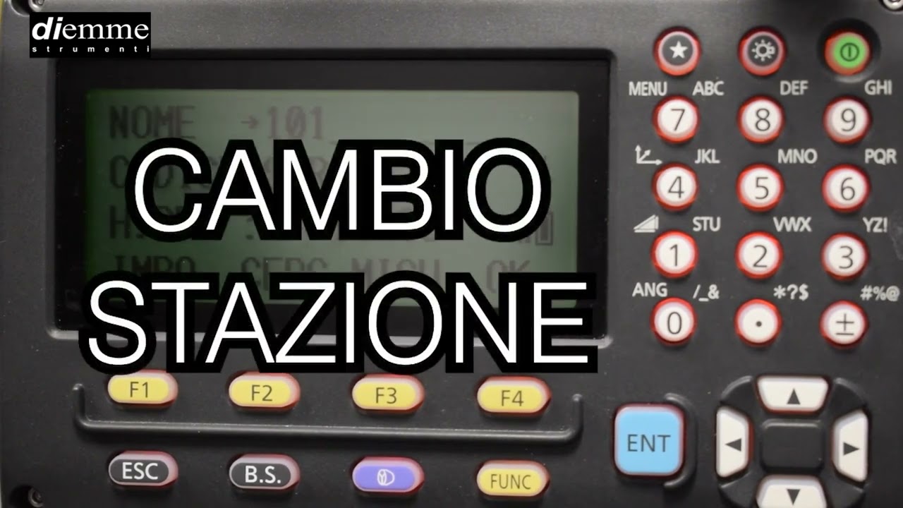 Manuale stazione totale TOPCON GM55