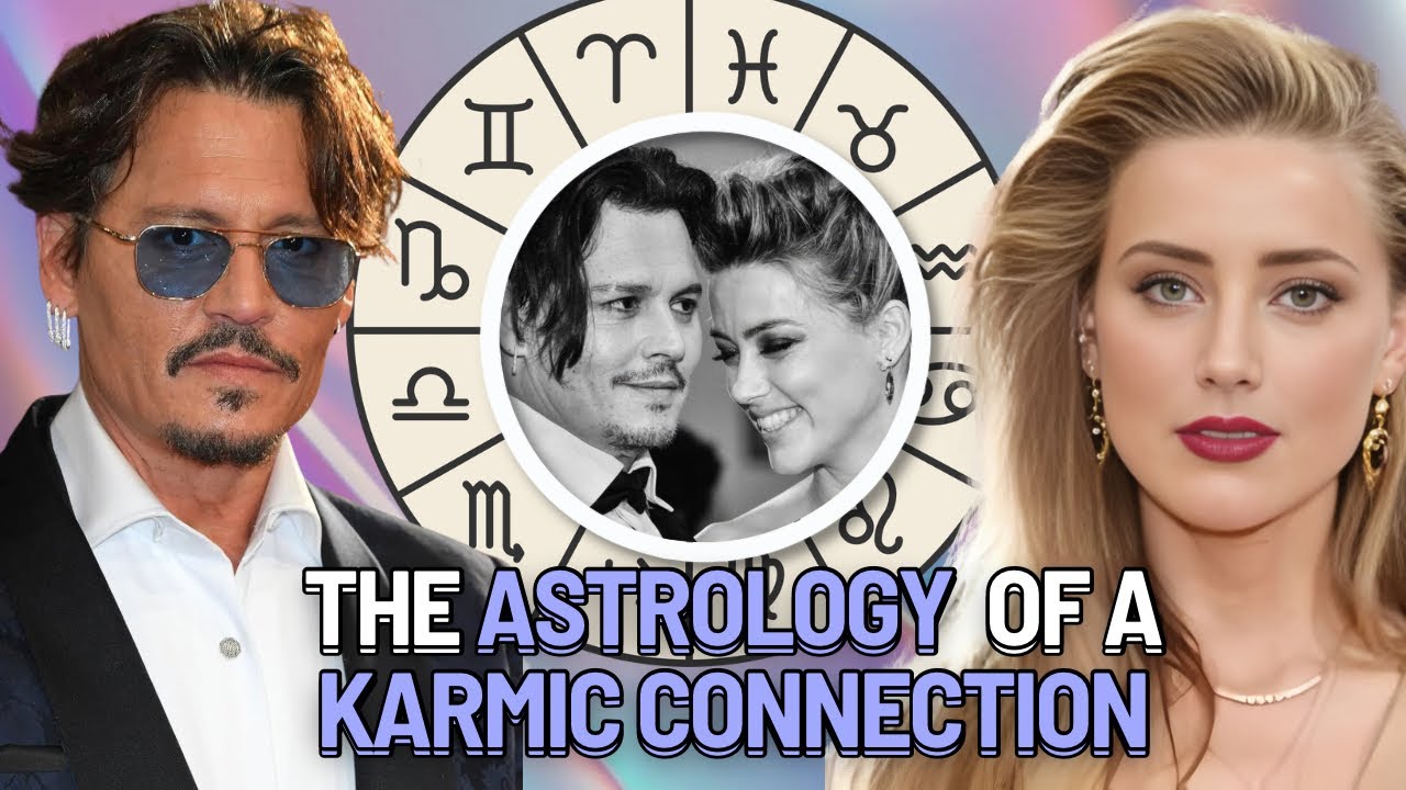 The Astrology of Love & Hate |  Johnny Depp & Amber Heard | Synastry Chart Reading