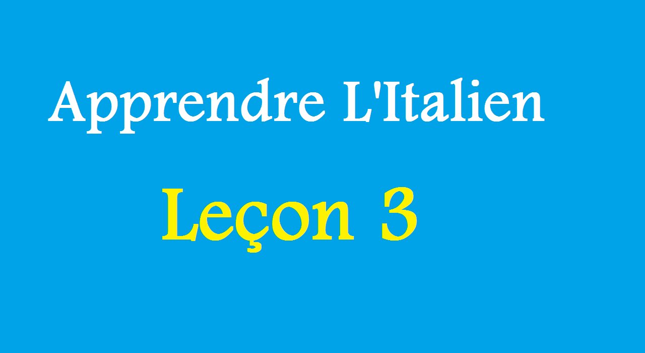 Apprendre Italien - Hotel