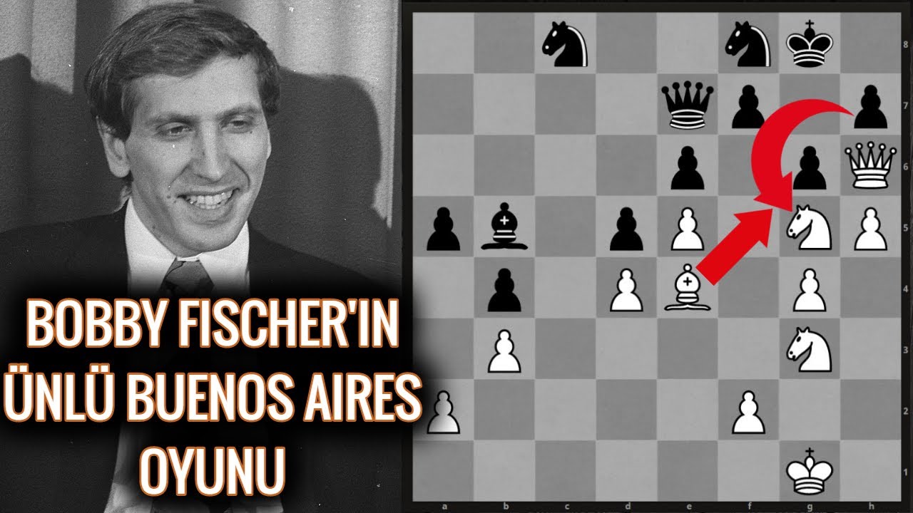 FISCHER SATRANÇTA NASIL ATAK YAPILIR BİZLERE GÖSTERİYOR