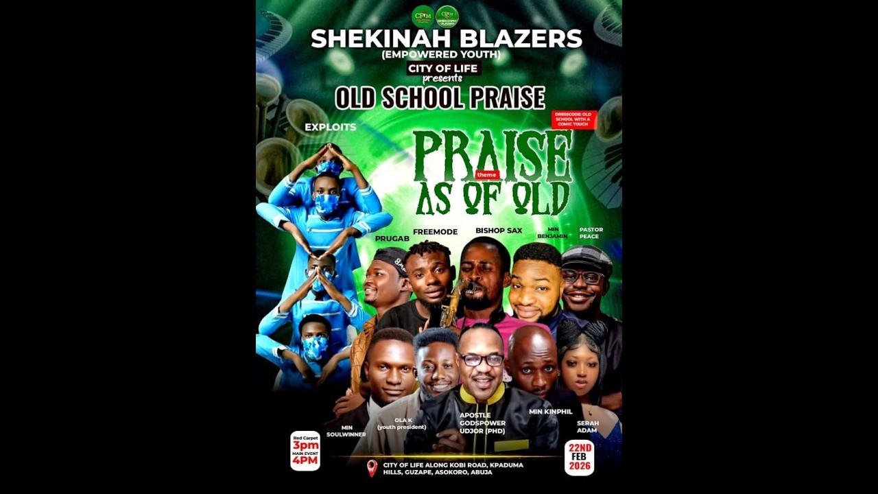 FEBUARY EDITION PRAISE NIGHT 22RD FEB 2026