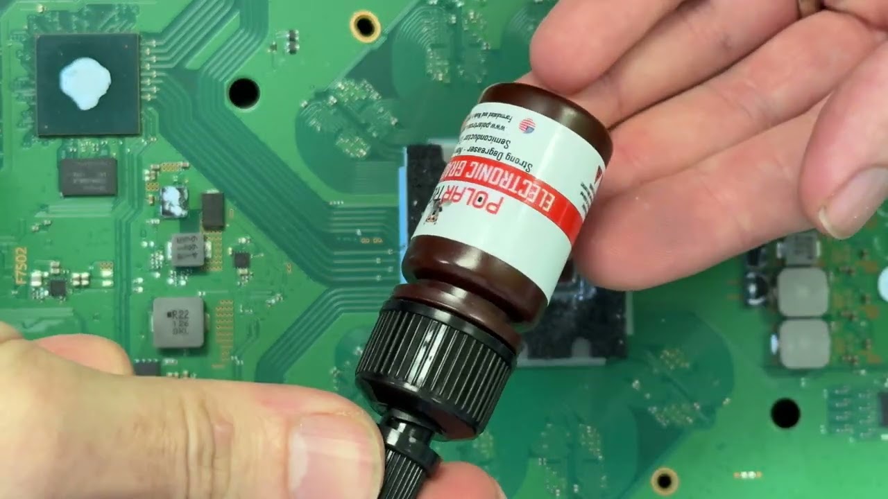 PolarTronix Electronic Grade Cleaner , degreaser, flux remover, thermal paste cleaner, no residue,