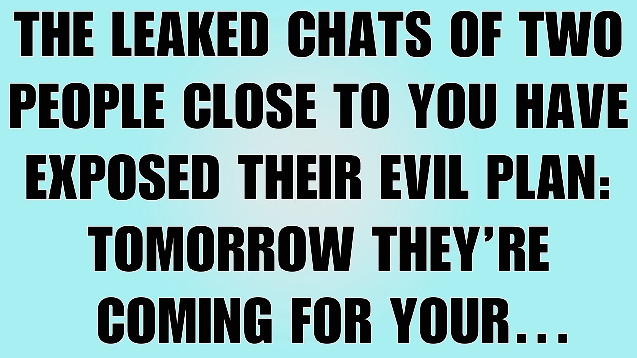 👉God Says: The Names Of These Two Evil People Are&hellip; | God Message Today