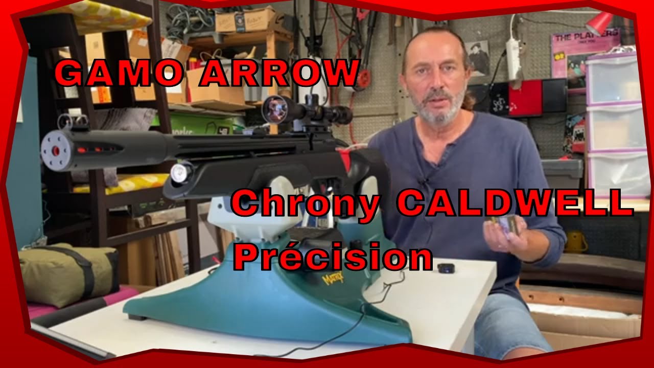 GAMO ARROW  PCP 4.5 :  Impressions / Chrony Caldwell / Précision