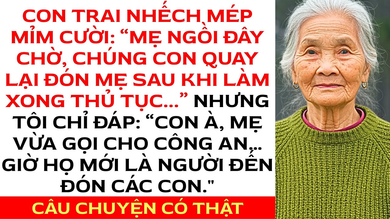 Con trai nói, 
