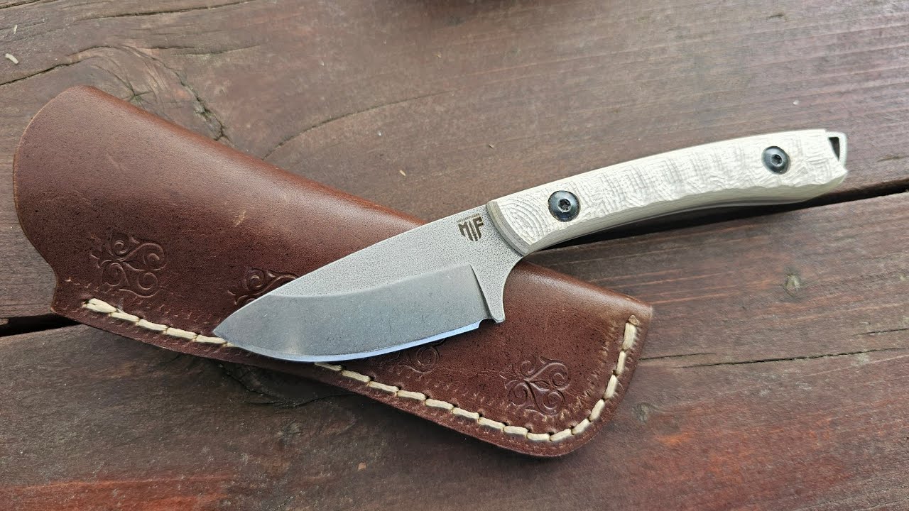 🚨 MESSERFIEBER 'Scharfer Hase' || Schickes Neckknife aus der Türkei mit ÖLeder- o. Kydexscheide
