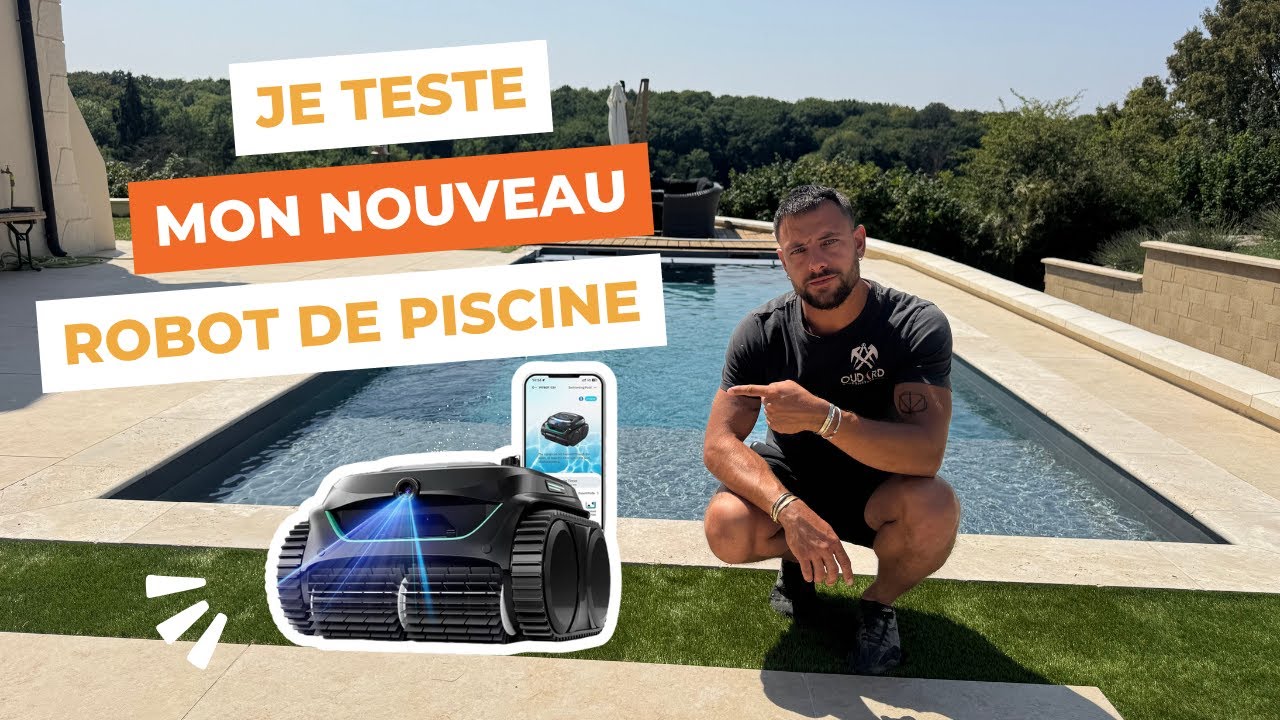 JE TESTE MON NOUVEAU ROBOT DE PISCINE WYBOT C2 VISION