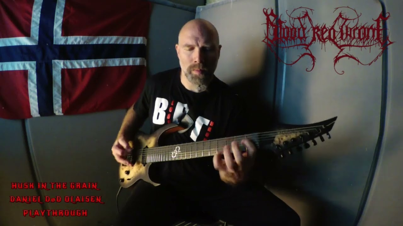 Blood Red Throne - Husk In The Grain (Guitar Playthrough)