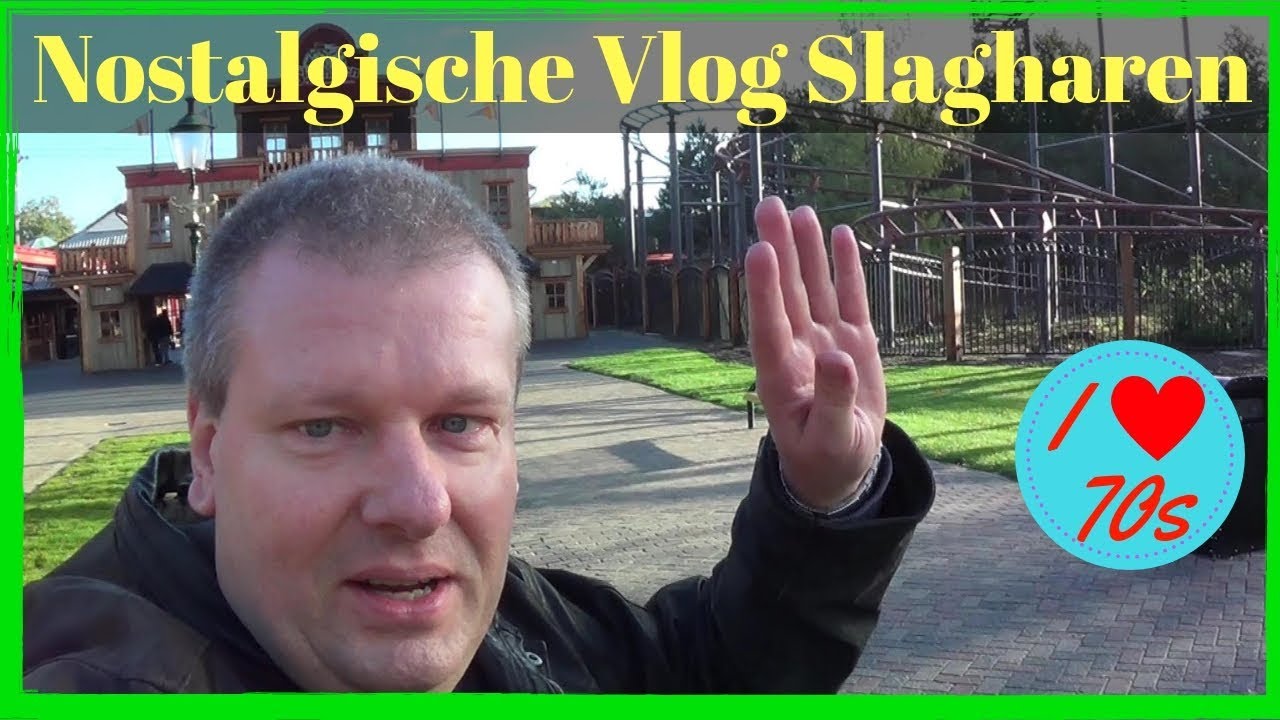 Attractiepark Slagharen Attracties uit mijn jeugd - Nostalgische Vlog - Vergelijkingen 1978 en 2018