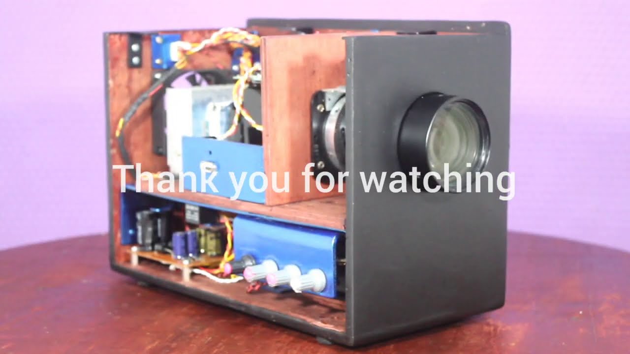 Modification - MINI PROJECTOR 100w & ZOOM LENS ex 3LCD