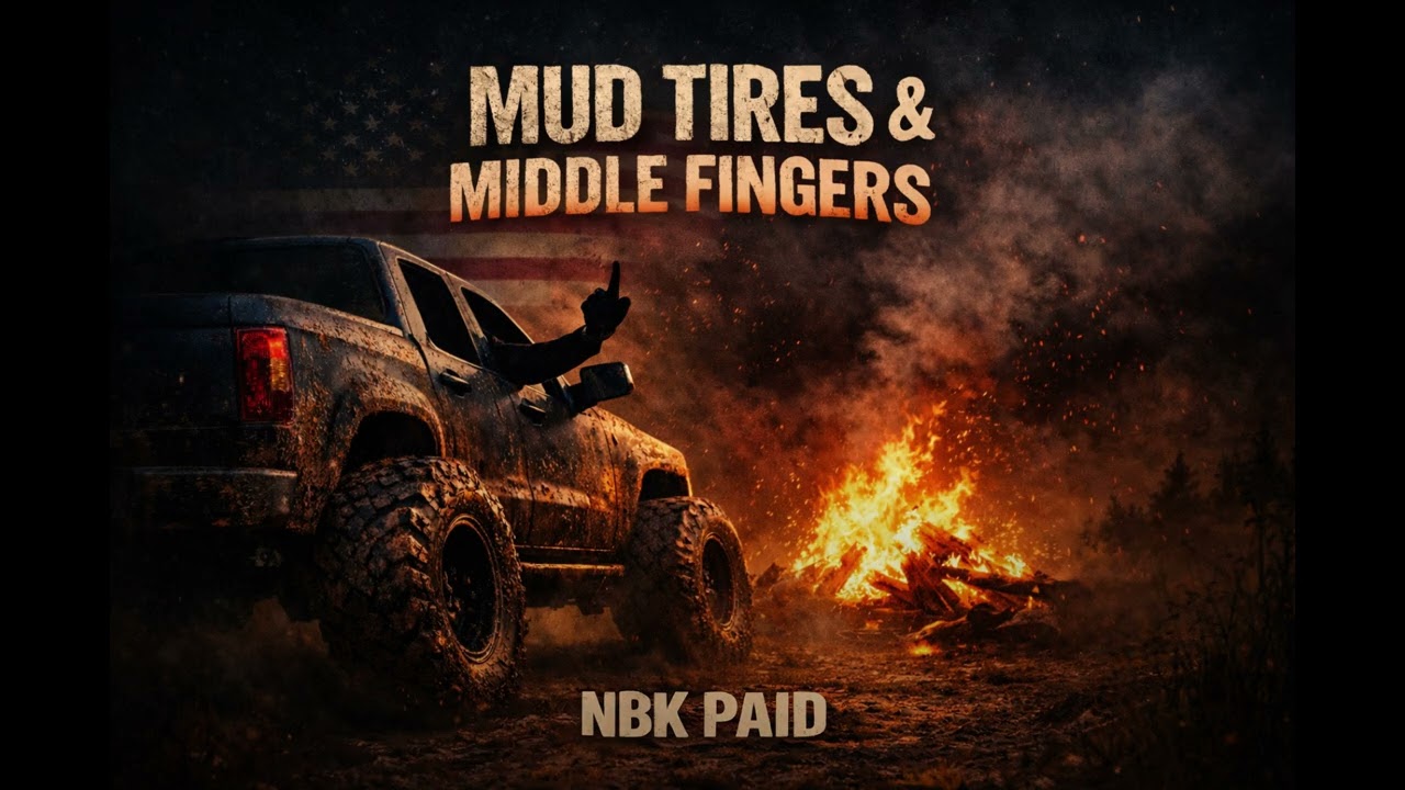 NBK PAID - MUD TIRES & MIDDLE FINGERS (Official Audio)  #nbkpaid #music #independentartist