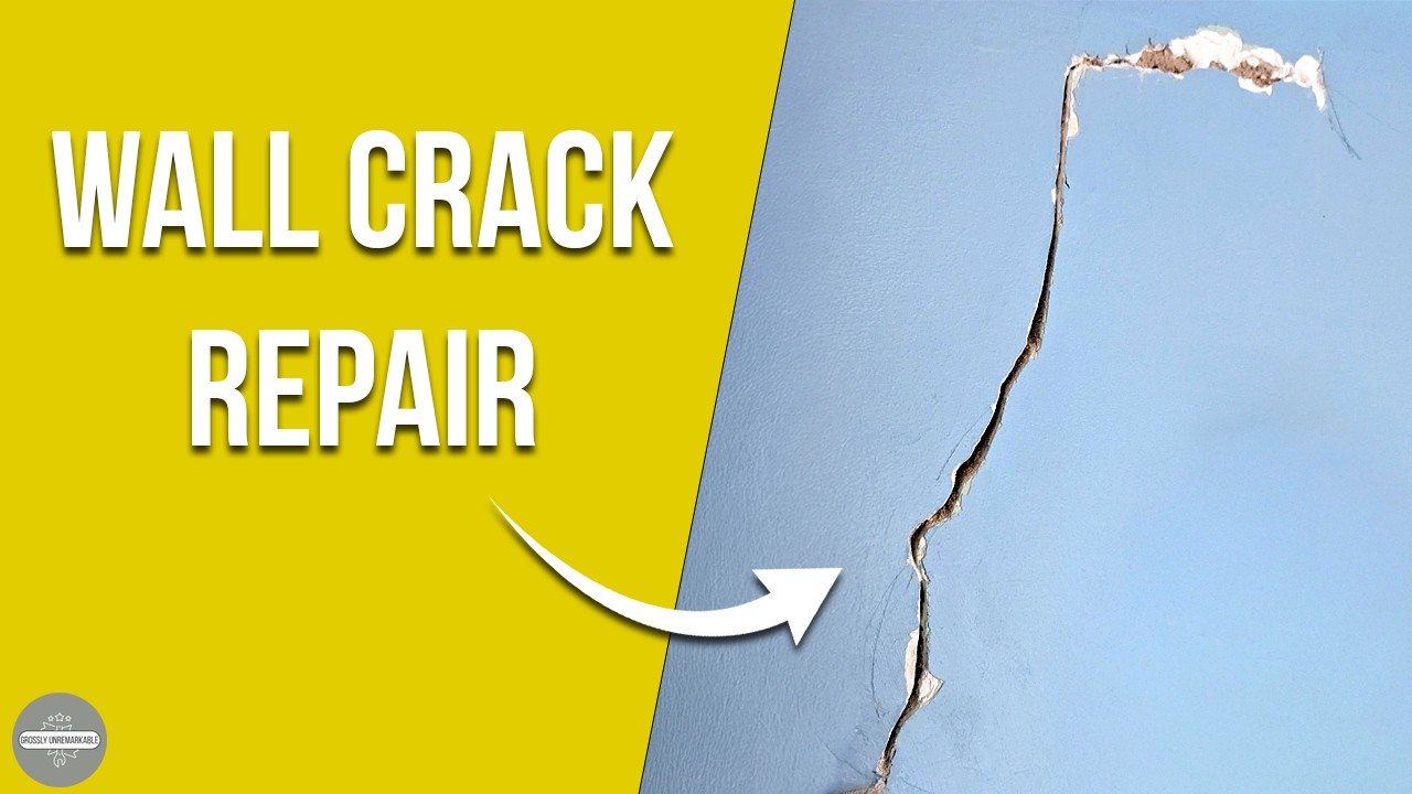 How to Repair a Wall Crack with Joint Compound | DIY Home Repair