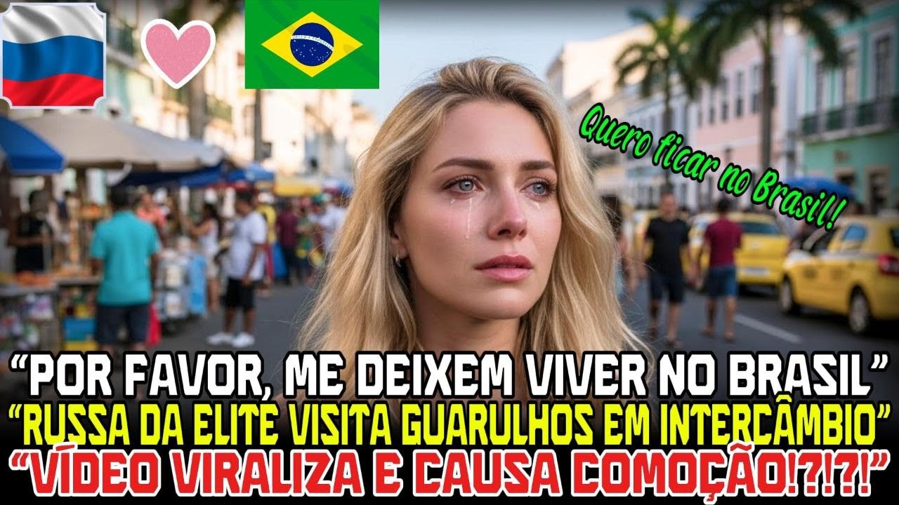 Apenas 3 minutos O choque das herdeiras russas no Brasil e a recusa em voltar para Moscou