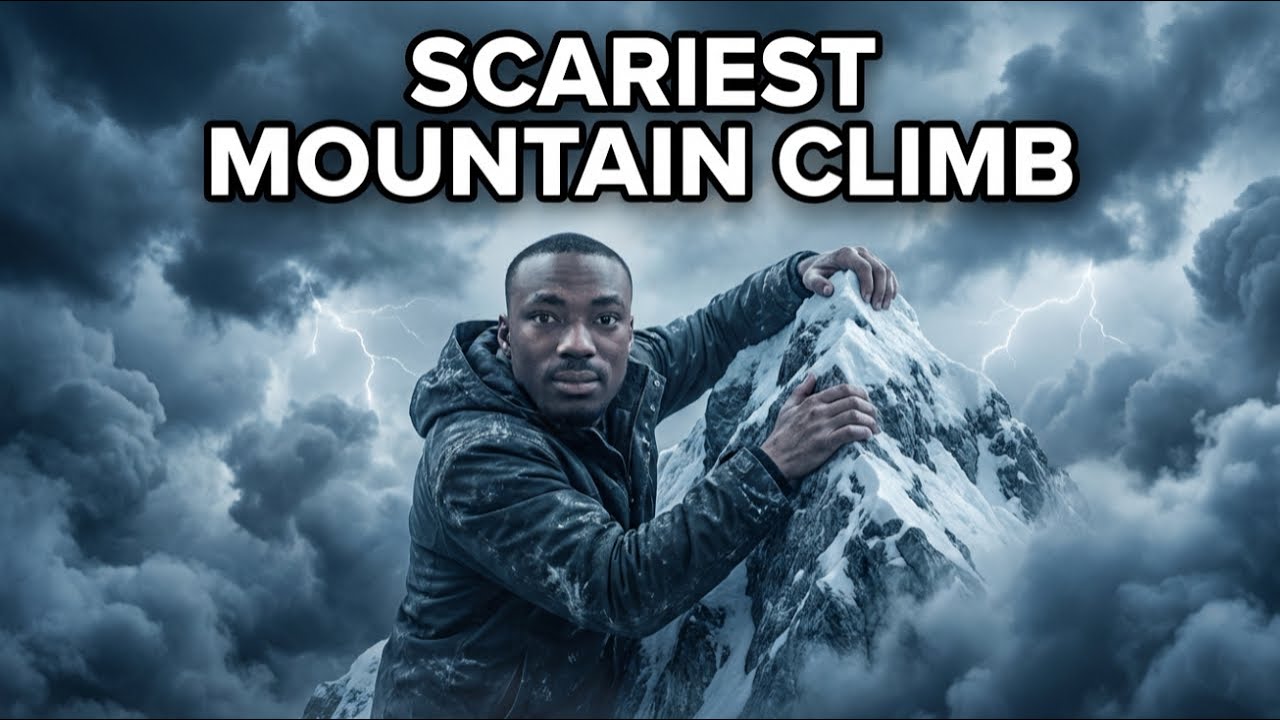 I climbed 20 thousand stairs to the scariest mountain (Atwea Mountains)…