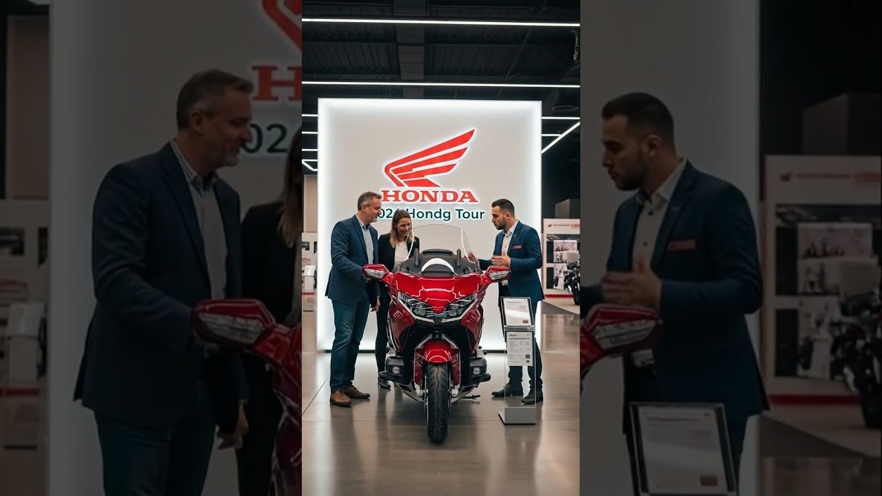 Honda Gold Wing Tour 2026 – роскошный туристический мотоцикл высшего класса.