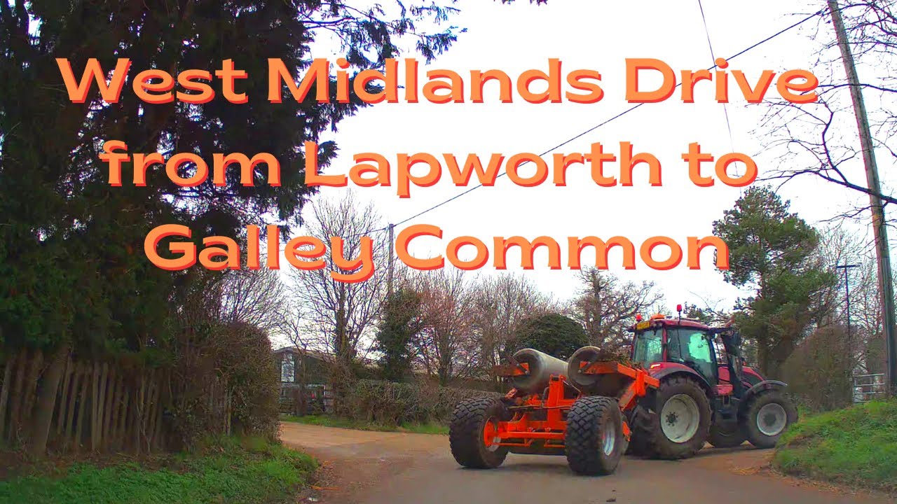 West Midlands drive from Lapworth to Galley Common