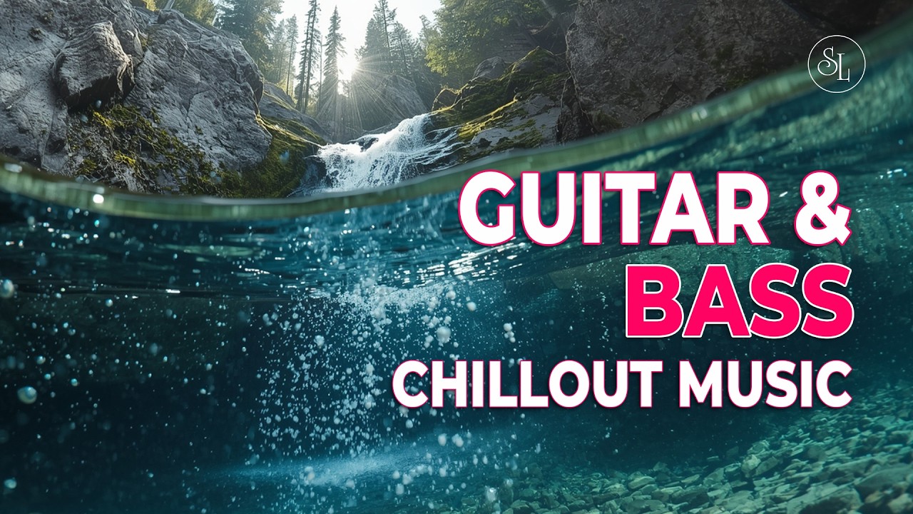 Tranquil Chill Music🌿#70 | Guitar & Soft Beats By the Crystal Forest Stream