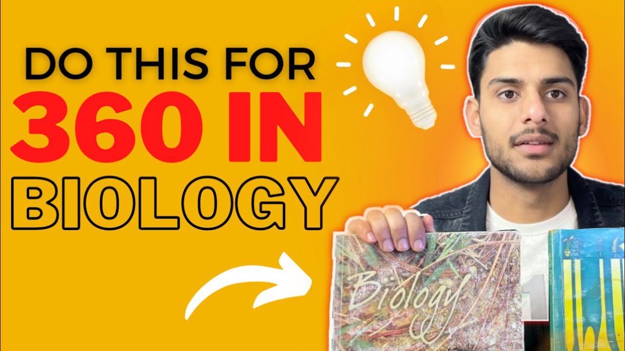 The Only Way to Score 360 in NEET Biology | Strategy for NEET Biology.