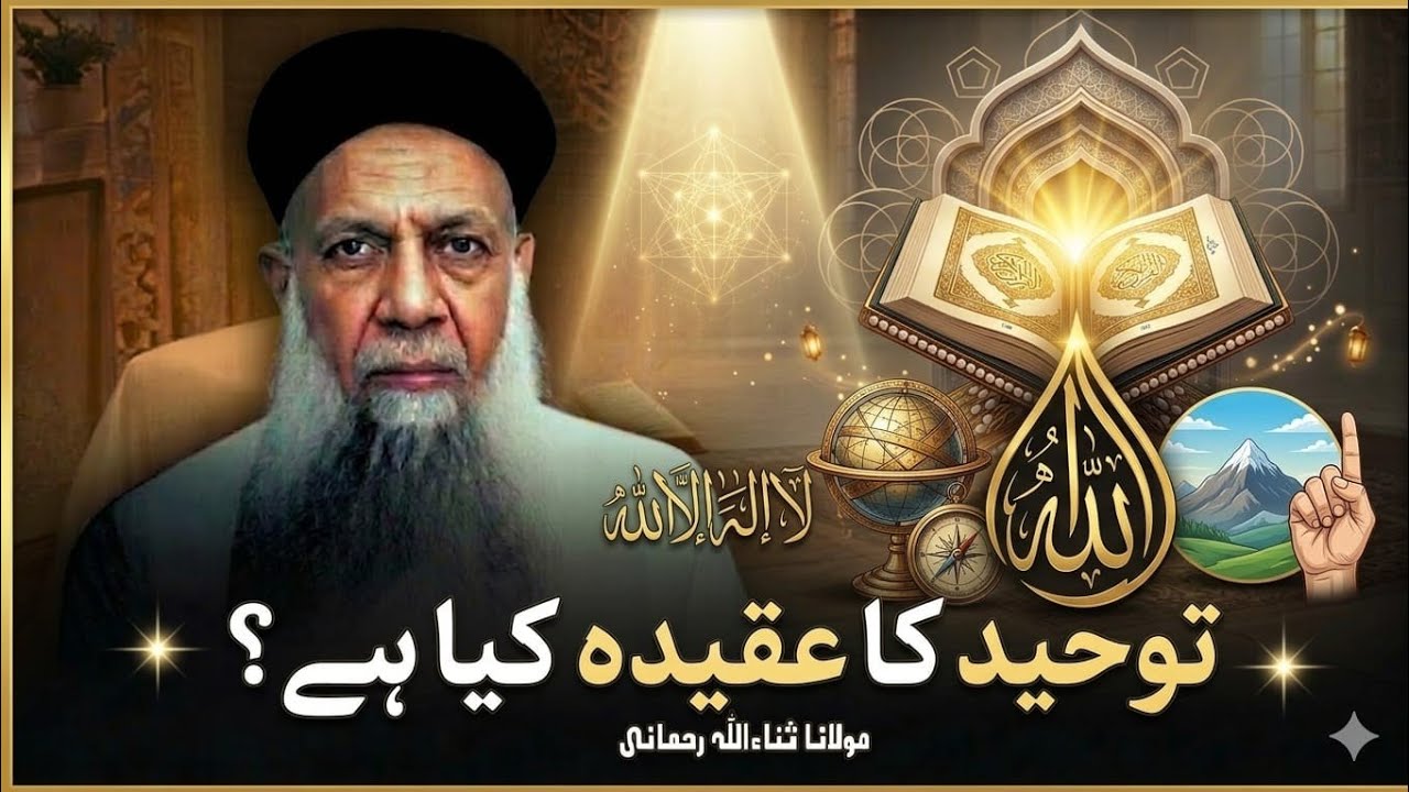Tauheed Ka Aqeedah Kya Hai? | Tauheed Ki Ahmiyat | Maulana Sanaullah Rahmani Bayan