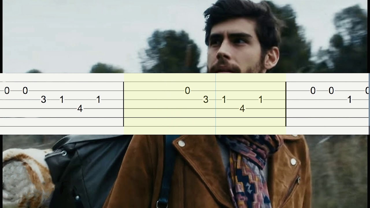 El mismo sol - Alvaro Soler/Tutorial guitarra(Melodia)/Tablatura
