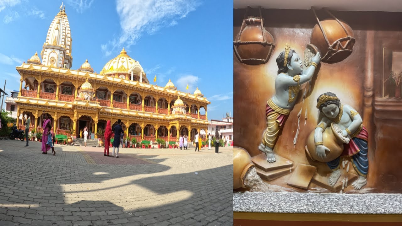 Beauty of muktidham Itahari 🇳🇵 Shri Krishna pranami mandir / shri krishna janmastami Vlog2023
