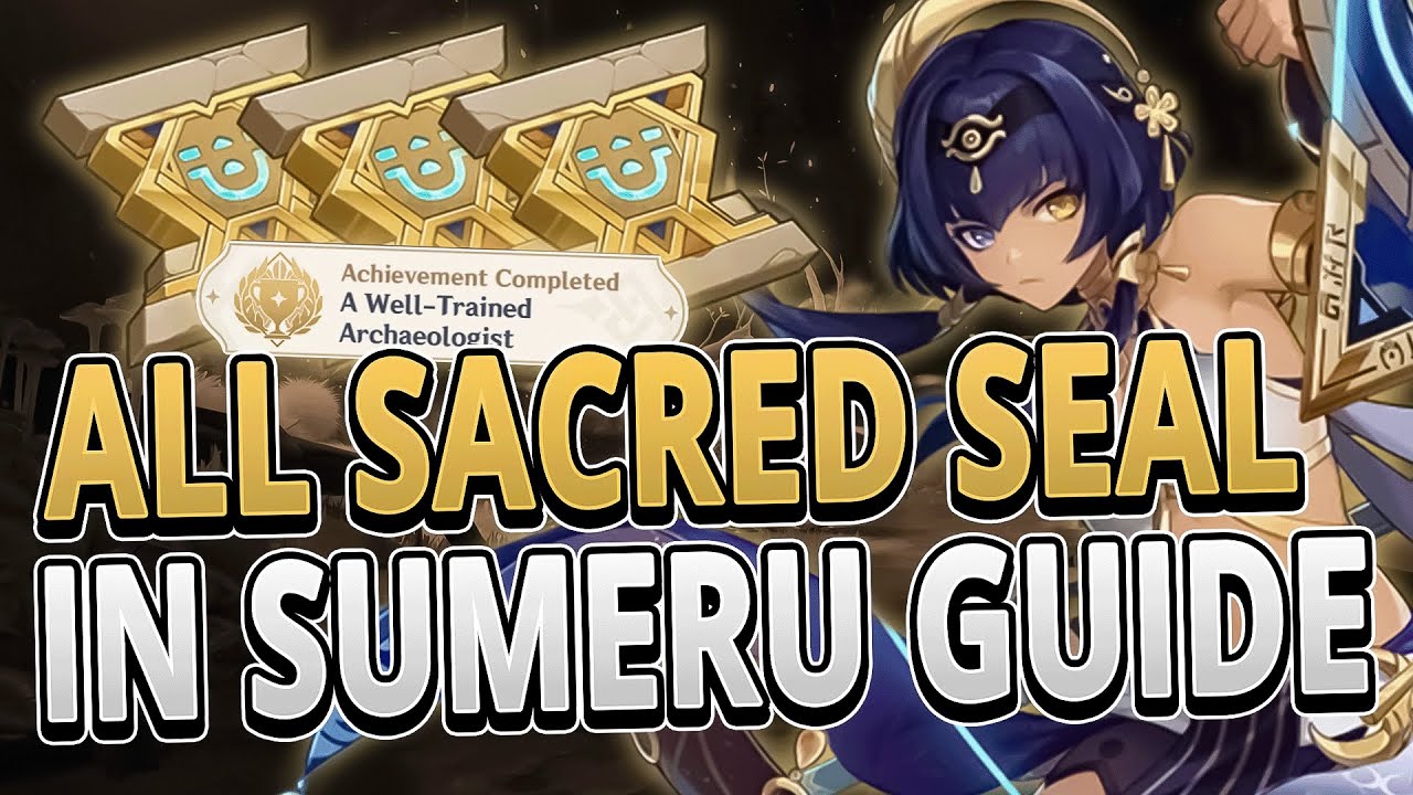 All Sacred Seal & Primal Obelisk Locations Guide +TIMESTAMPS | Genshin Impact 3.1
